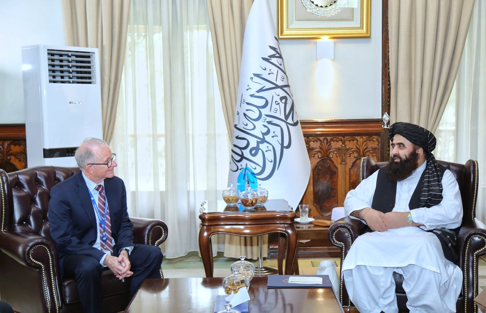 UN Special Rapporteur Richard Bennett called on Afghan Foreign Minister Mawlawi Amir Khan Muttaqi