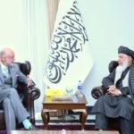 التقى رئيس مكتب اليونيسف في أفغانستان، السيّد فران إكويزا لقاءاً وداعياً مع وكيل وزارة الخارجية الحاجّ شير محمد عباس ستانكزاي