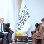 التقى القائم بأعمال السّفارة البريطانية لدى أفغانستان السيّد روبرت ديكسون، بوكيل وزير الخارجية للشؤون السياسية الحاج شير محمد عباس ستانيكزاي