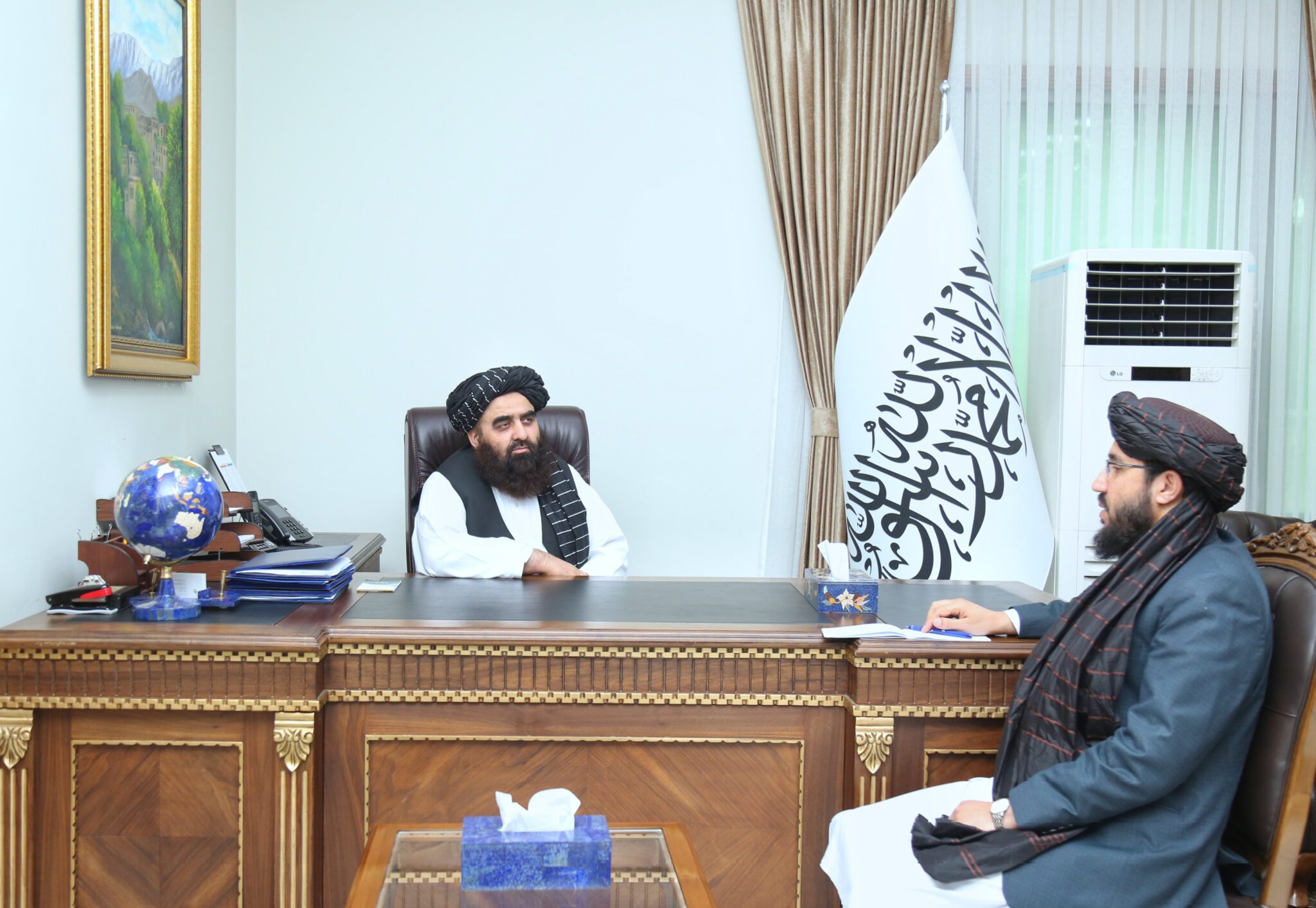 IEA-Foreign Minister, Mawlawi Amir Khan Muttaqi was reported by the ...