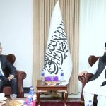 اجتمع السيد جاو شينغ، سفير الصين، بالدكتور محمد نعيم، نائب وزارة خارجية إمارة أفغانستان الإسلامية
