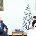 د بهرنيو چارو وزير سره د‌ م.م. د مخدره توکو او جرمونه د چارو ريیس وکتل