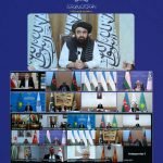 د بهرنیو چارو وزیر د اکو سازمان غونډې ته وینا وکړه