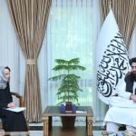 Deputy Head of UNAMA for Political Affairs Calls on Foreign Minister