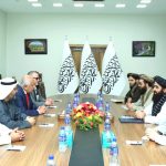 د بهرنیو چارو وزیر سره د امريكا پخواني ځانگړي استازي وکتل