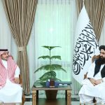 د بهرنيو چارو وزير سره د سعودي عربستان سفير وکتل