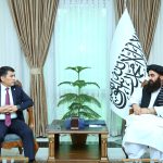 د بهرنیو چارو وزیر سره د قرغیزستان د بهرنیو چارو وزارت مرستیال وکتل