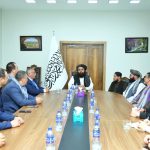 د بهرنیو چارو وزیر سره یو شمېر بهرنیو لوبغاړو وکتل