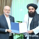 د بهرنيو چارو وزير سره د سره صلیب نړیوالې کمېټې مشر وکتل