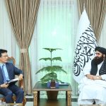 د بهرنيو چارو وزير سره د جاپان سفير وکتل